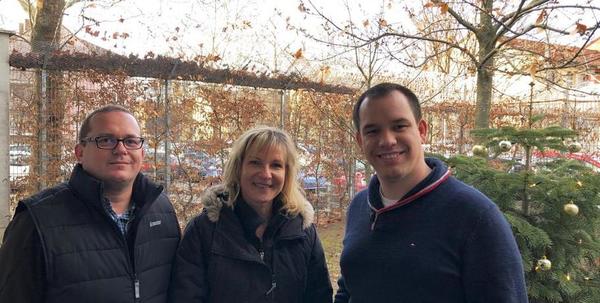 von links: Markus Pietzner, Sonja Iliev, Christian Otto